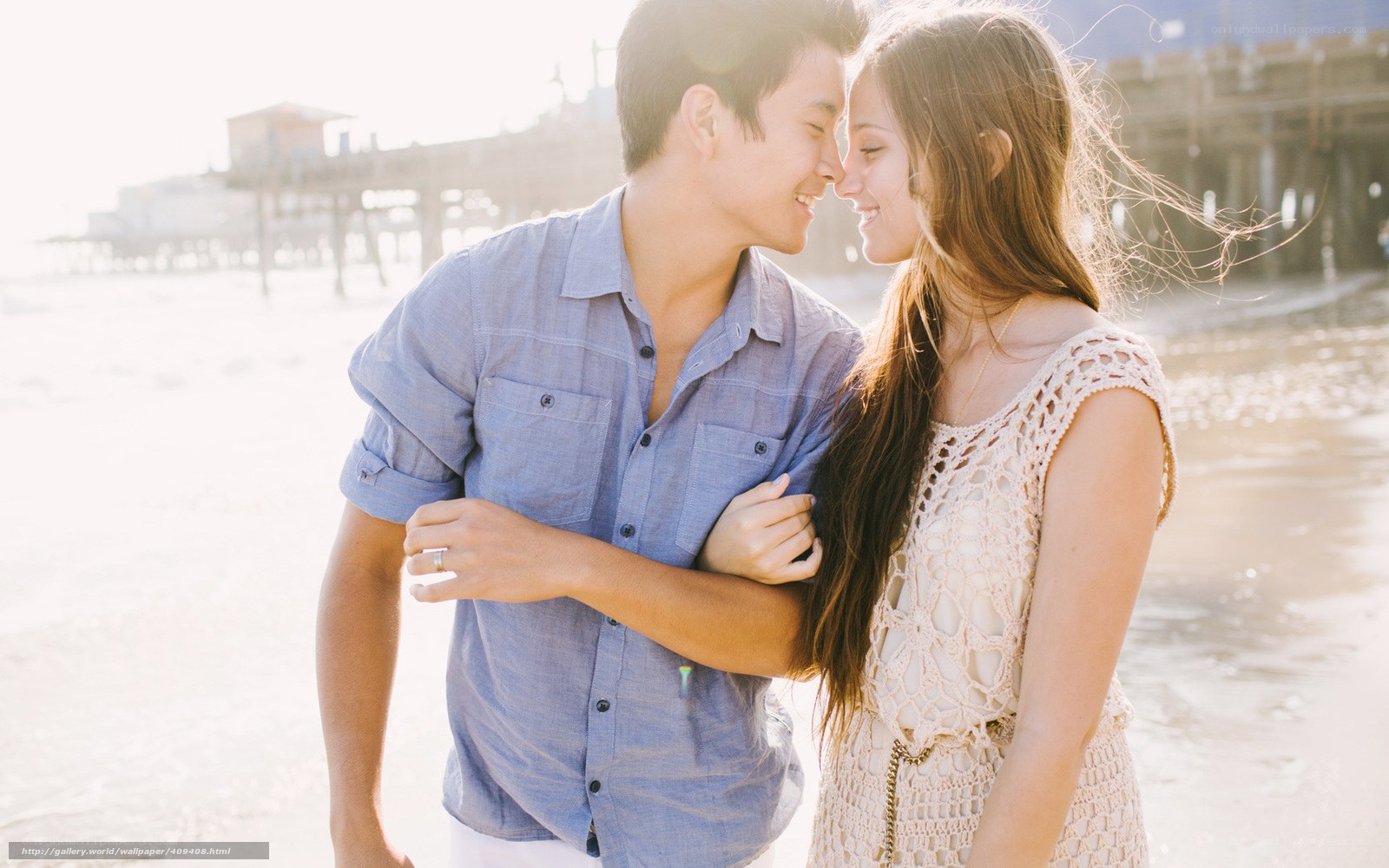 Couple at the beach