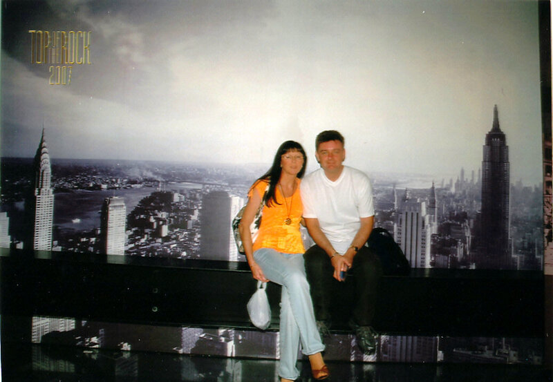 Couple at Top of the Rock