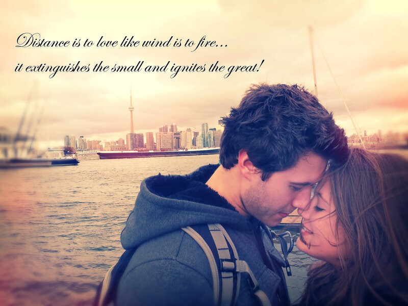 Couple by the water