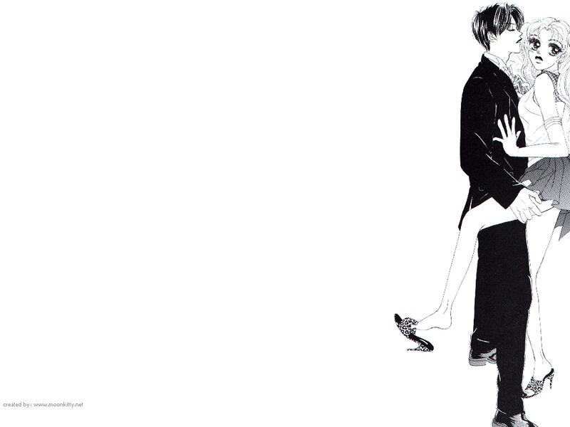 Couple Dancing — Black