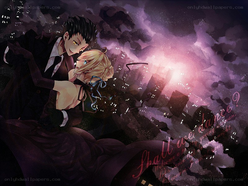 couple dancing in a storm