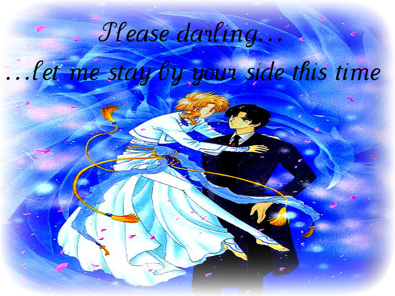 Couple Dancing in Blue