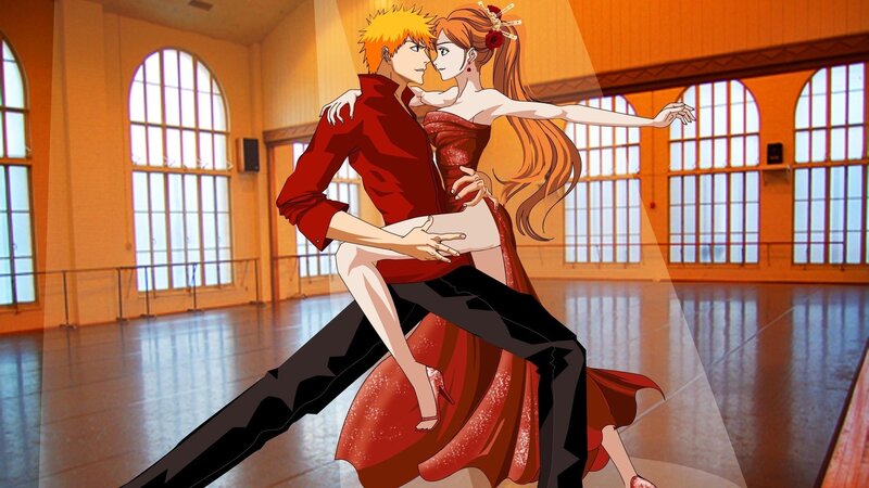 Couple Dancing in Studio