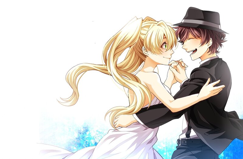 Couple Dancing — White, Romantic