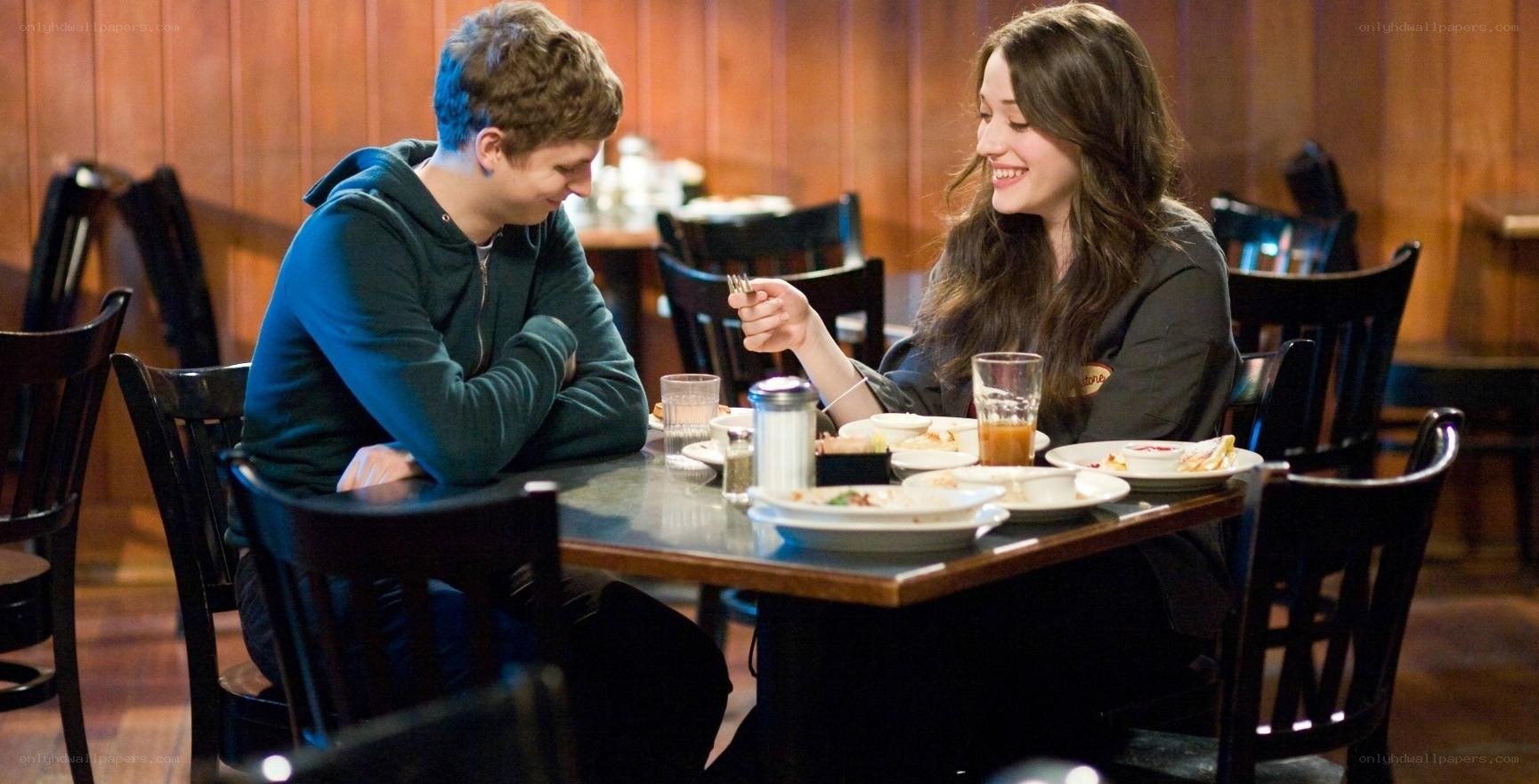 couple eating at a restaurant