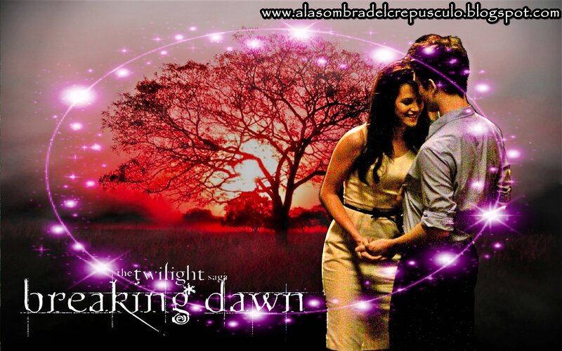 Couple Embracing at Dusk — Purple