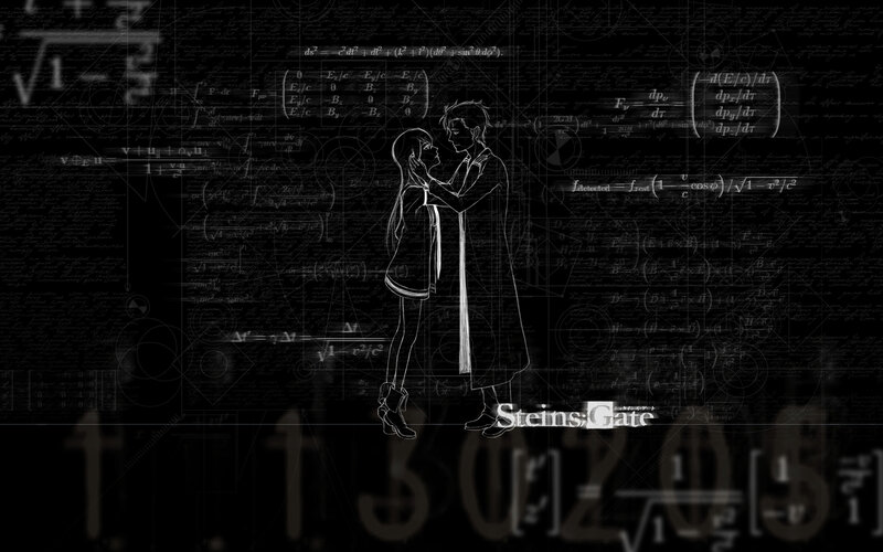 Couple Embracing — Black, Dramatic, Anime