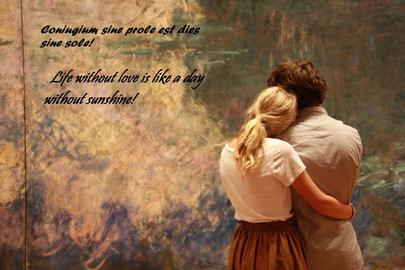 Couple Embracing — Brown, Intimate, Photograph