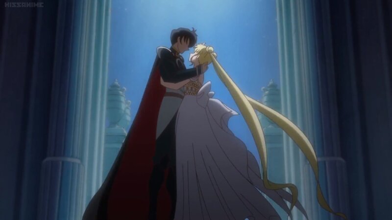 Couple Embracing in a Hall