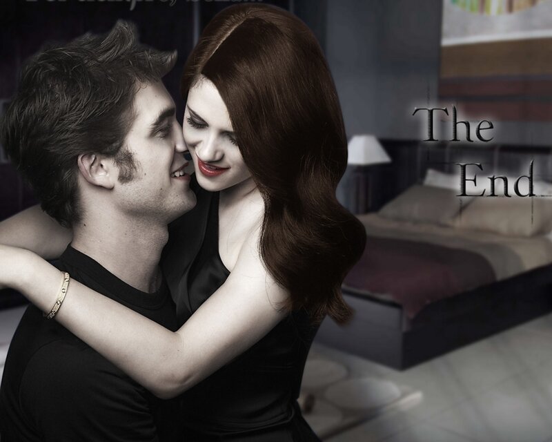 Couple Embracing in Bedroom — Black