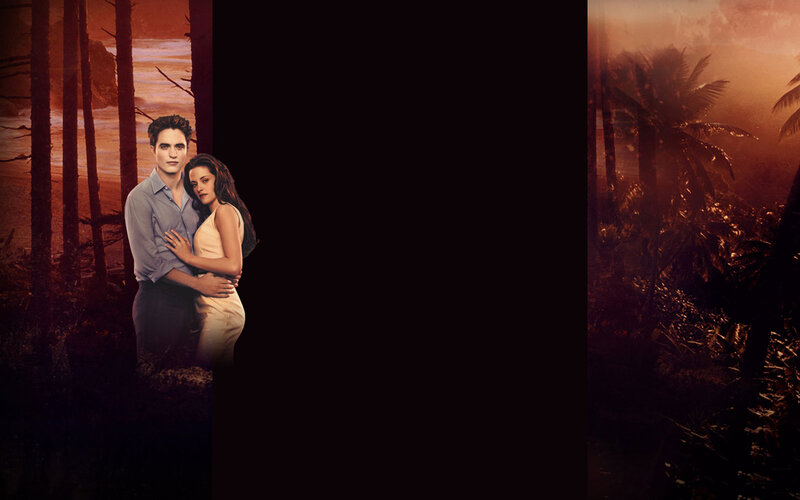 Couple Embracing in Forest — Brown, Dramatic