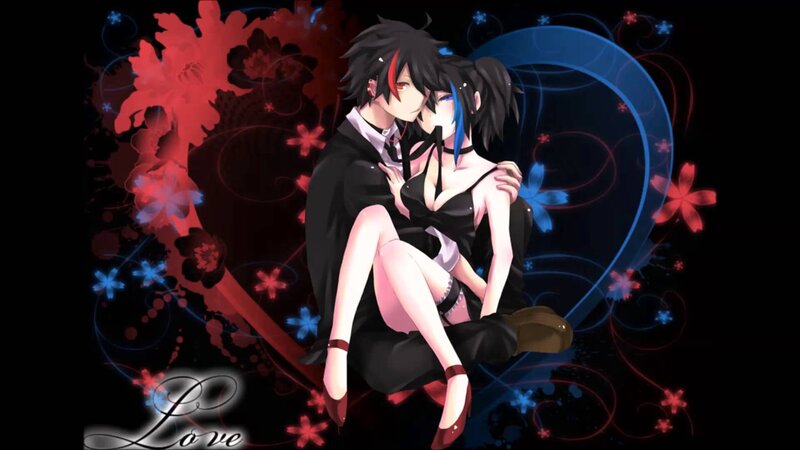 Couple Embracing in Heart
