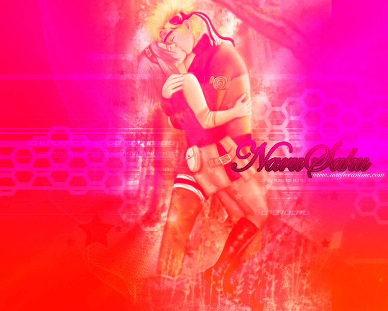 Couple Embracing — Pink, Romantic, Digital Art