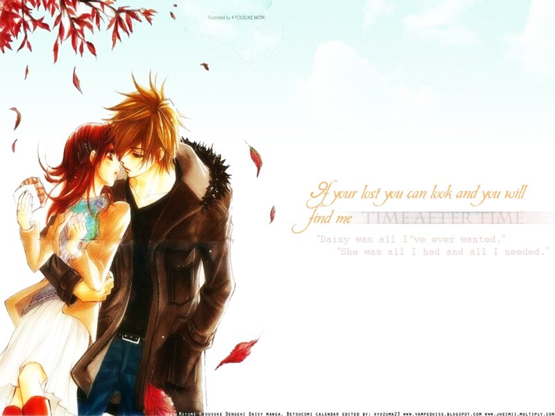 Couple Embracing under Leaves