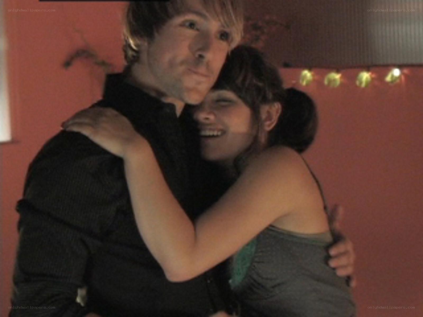 couple embracing warmly