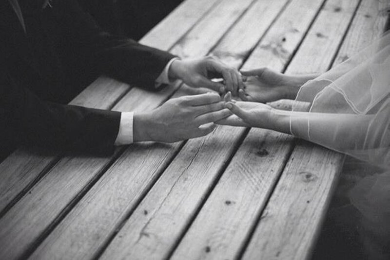 Couple Exchanging Rings