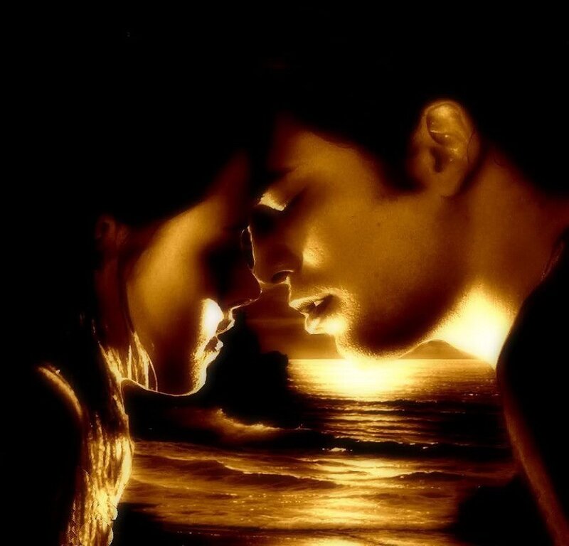 Couple Facing Each Other
