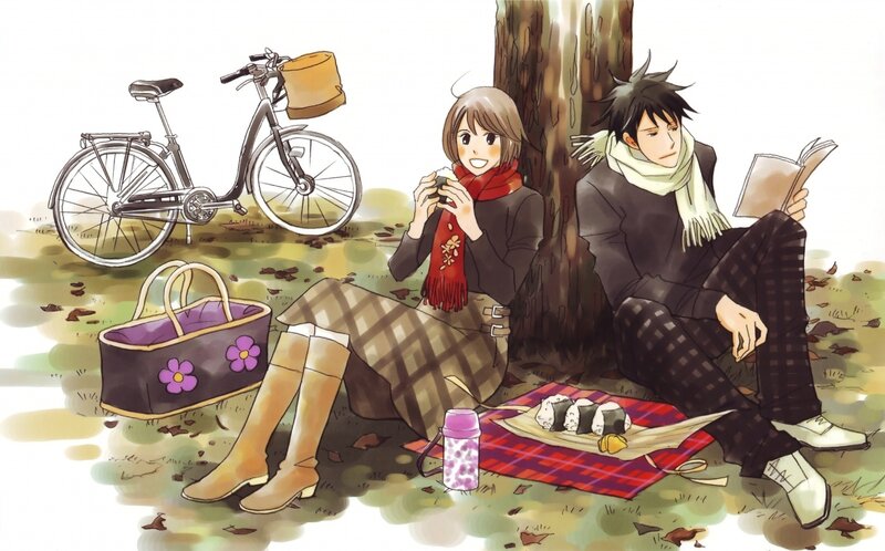 Couple Having Picnic — Brown