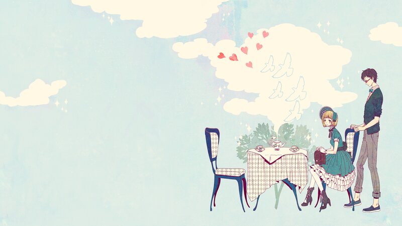 Couple Having Tea