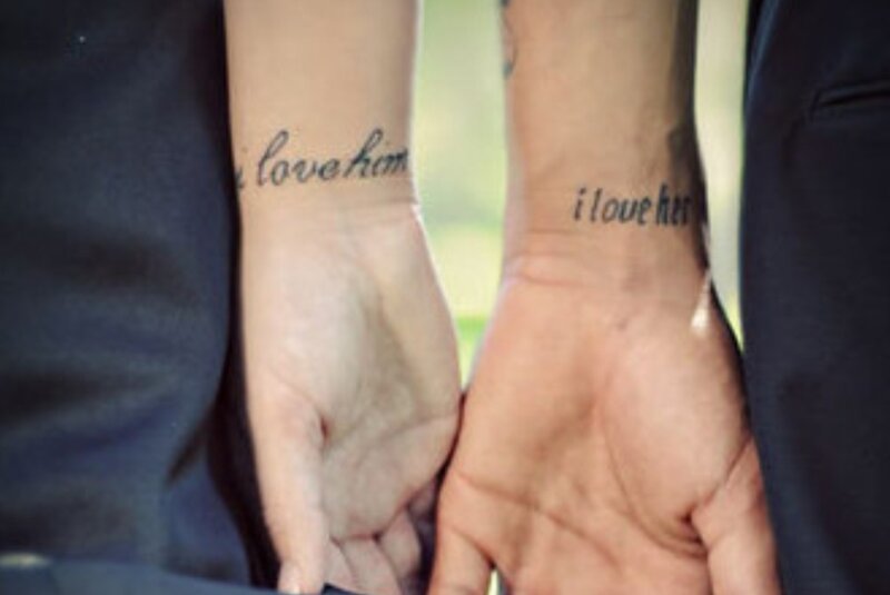 Couple Holding Hands — Black, Intimate, Afternoon