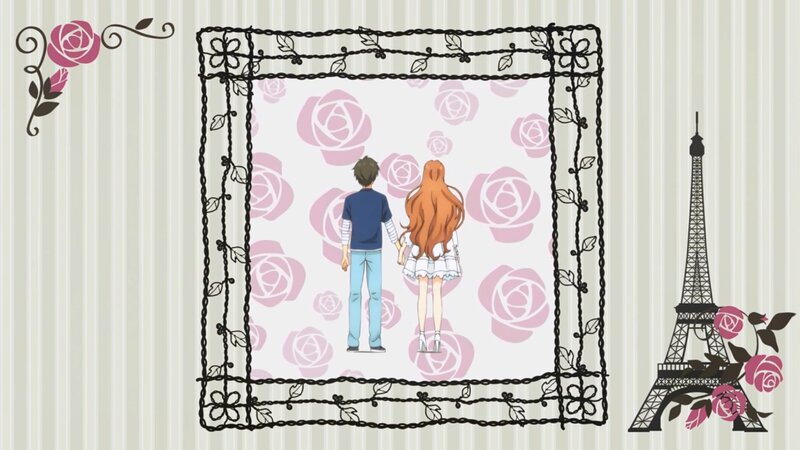 Couple Holding Hands — Pink, Romantic