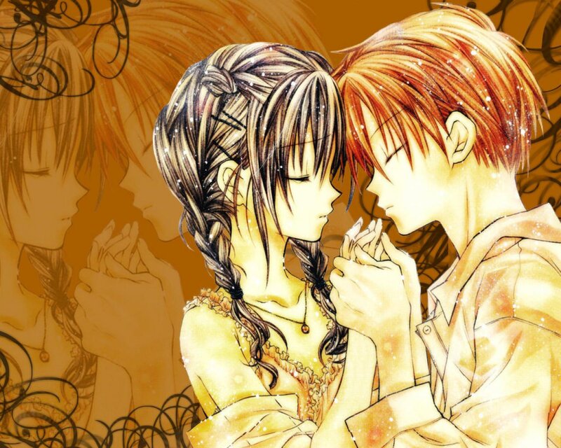 Couple Holding Hands — Yellow, Romantic