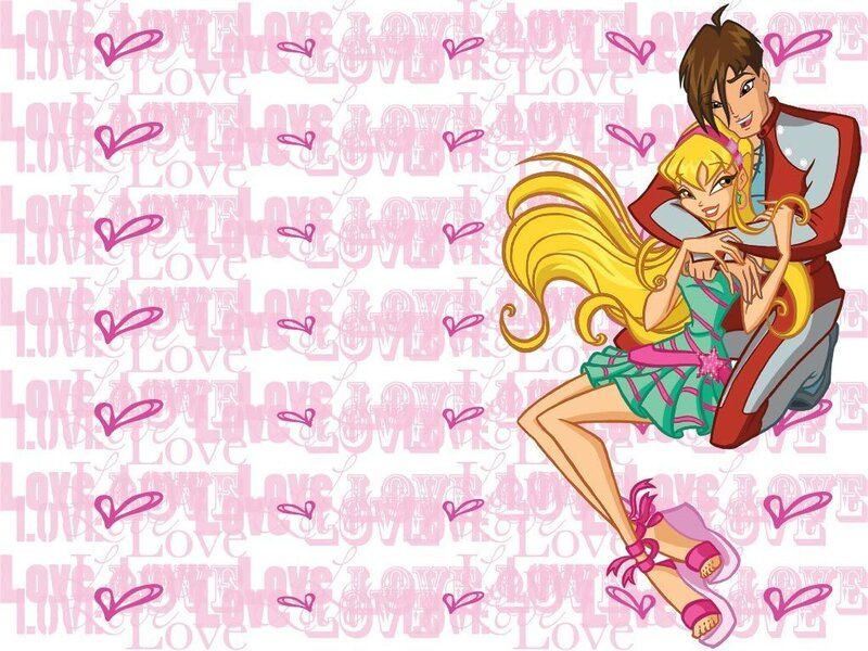 Couple Hugging — Pink