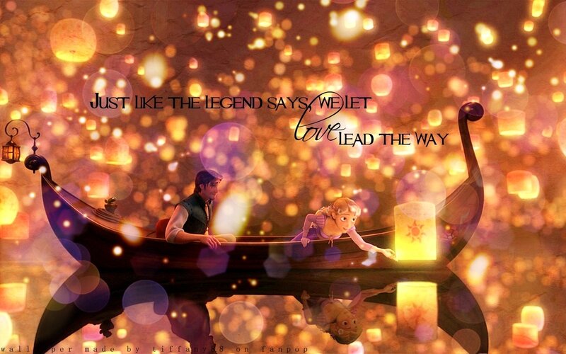 Couple in a Boat — Gold