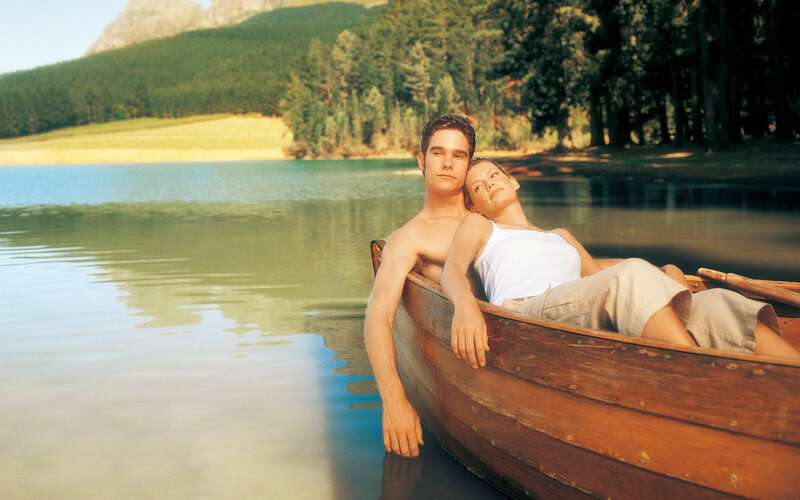 Couple in a Canoe