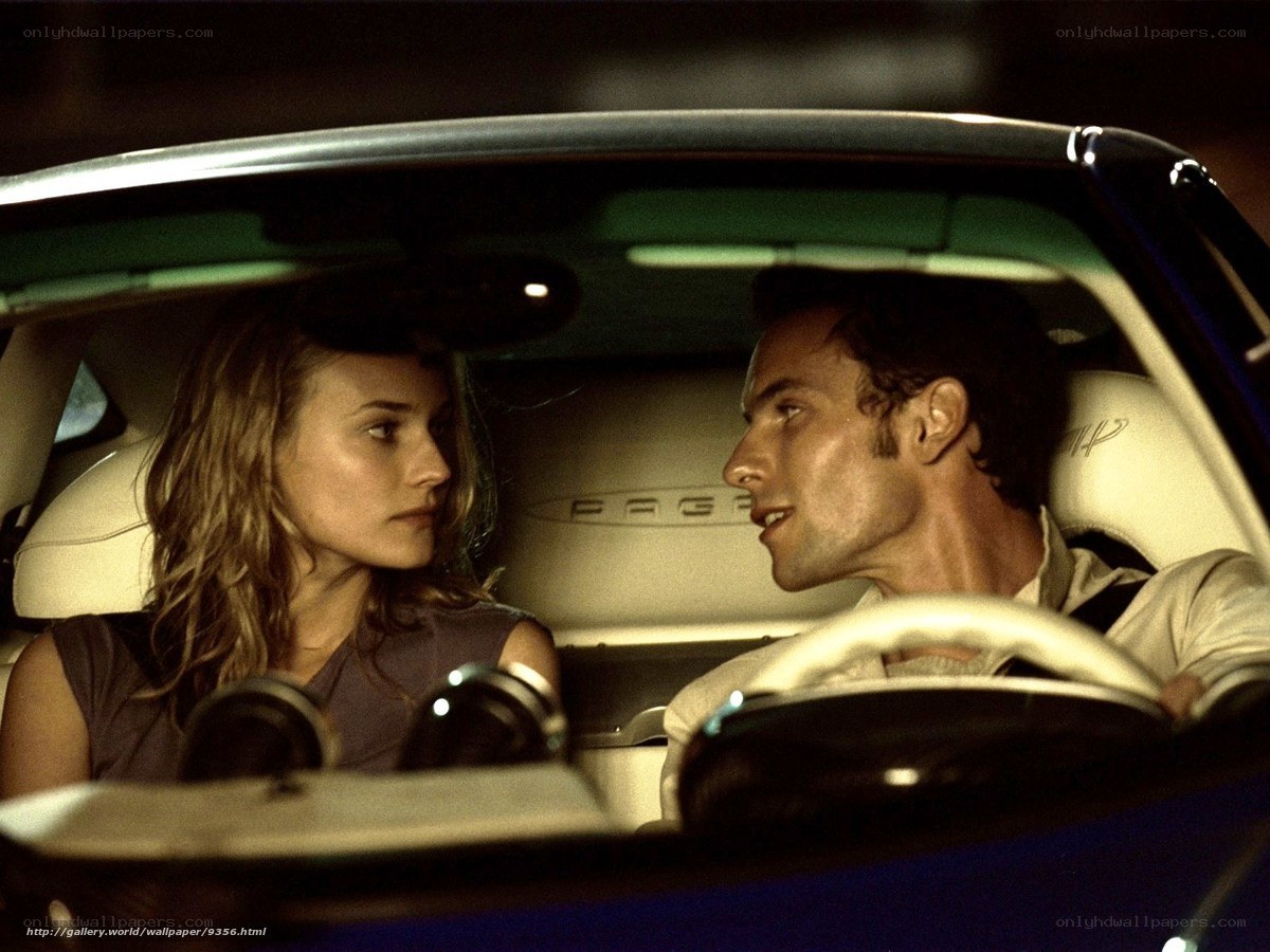 couple in a car at night
