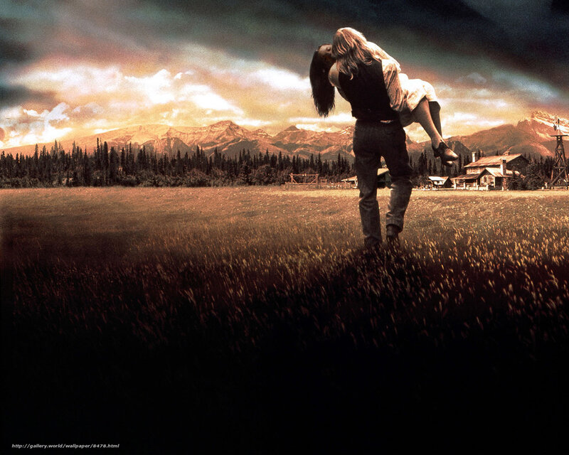 couple in a field at sunset
