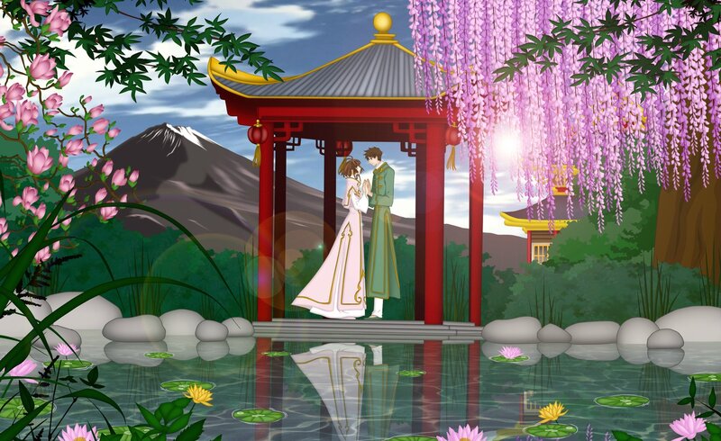 Couple in a Gazebo
