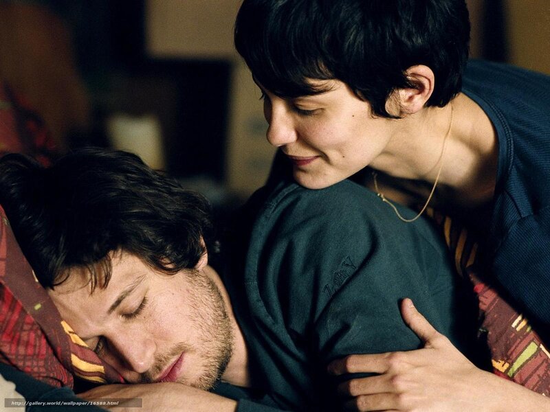 Couple in bed together