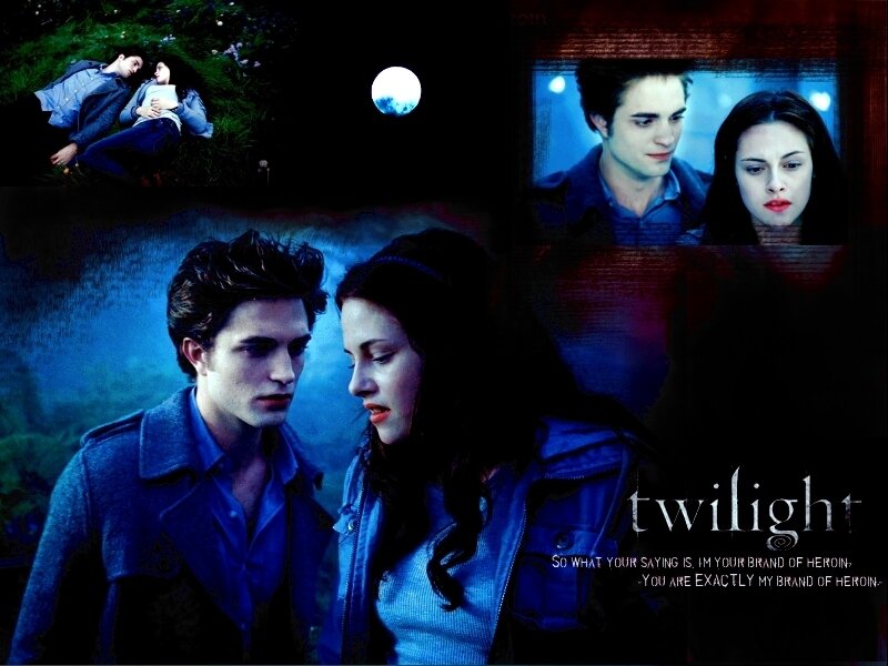 Couple in Blue Coats