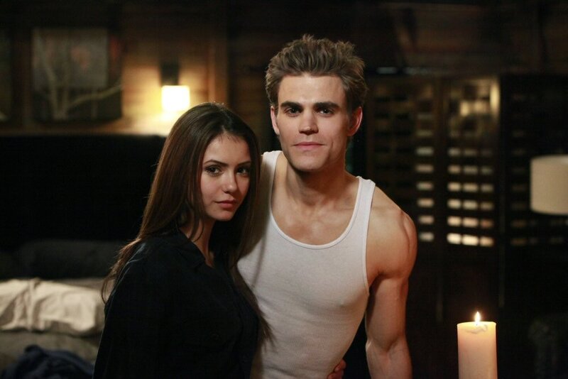 couple in candlelight scene