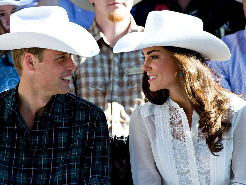 Couple in Cowboy Hats