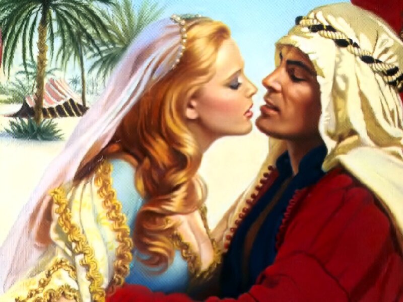 Couple in Desert Attire