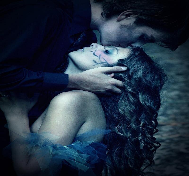 Couple in Dramatic Pose
