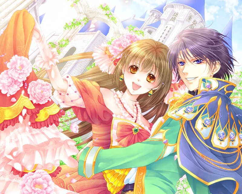 Couple in Fantasy Attire — Pink