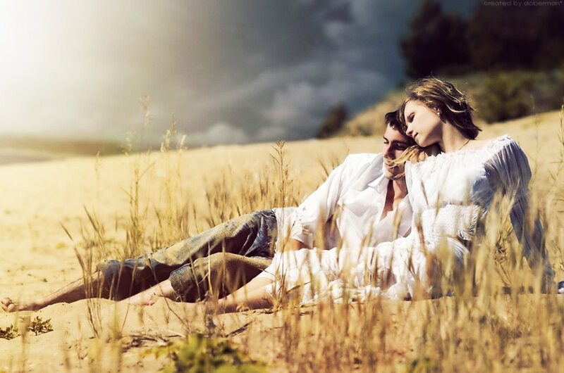 Couple in Field