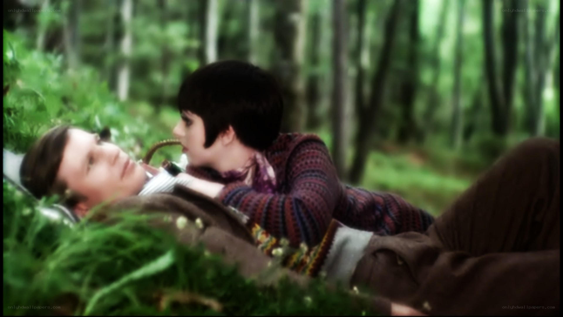 couple in forest