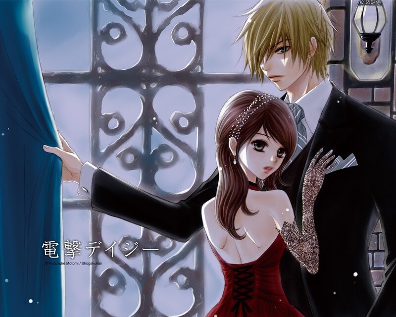 Couple in Formal Wear — Red, Dramatic
