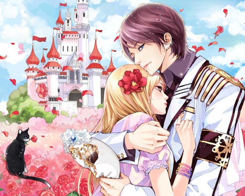 Couple in Front of Castle