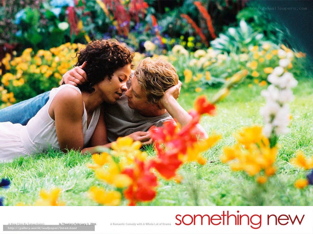 couple in garden romance