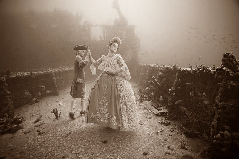 Couple in Historical Costumes