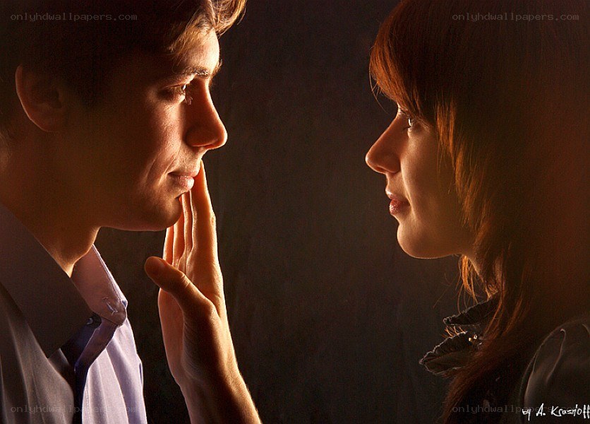 couple in intimate moment