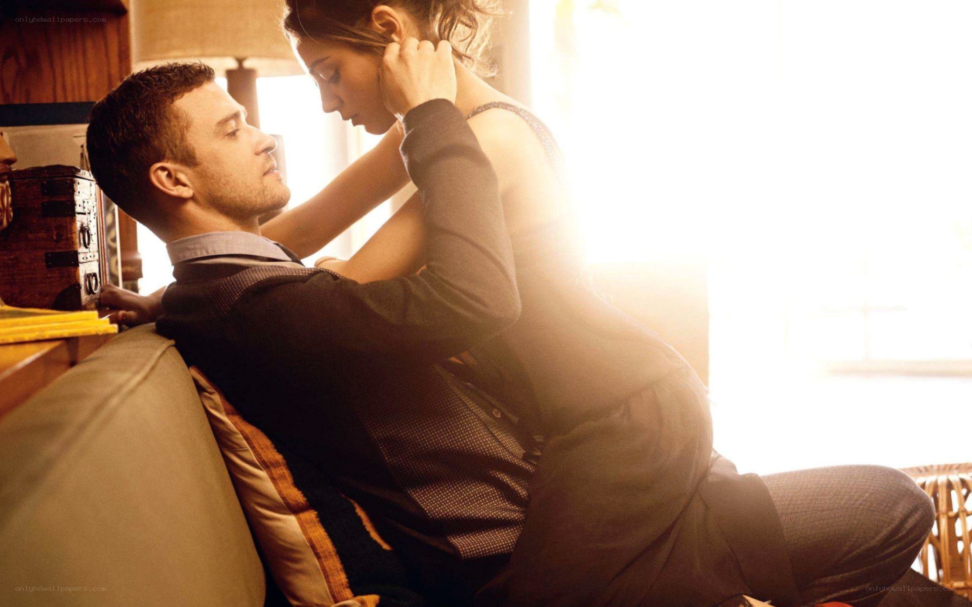 couple in intimate moment