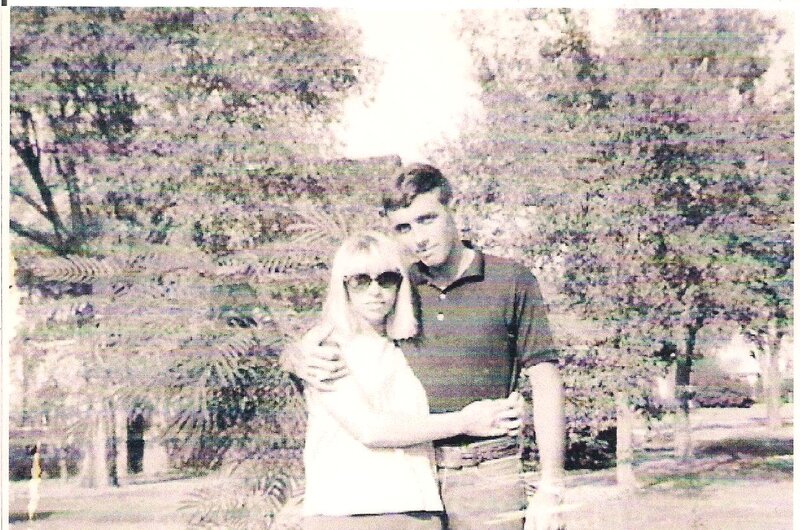 Couple in Park — Green