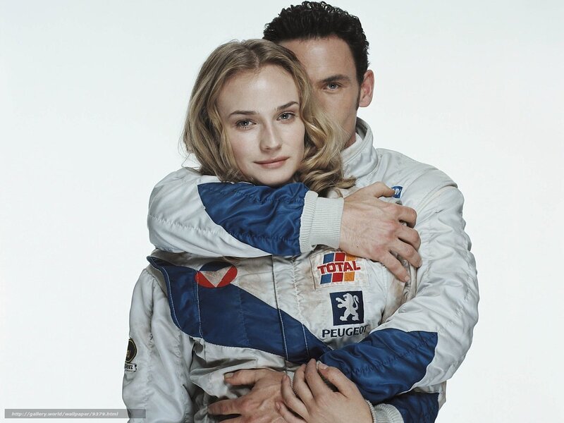 couple in racing suits