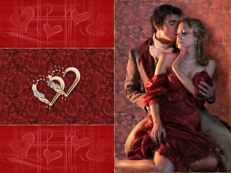 Couple in Red Dress — Romantic